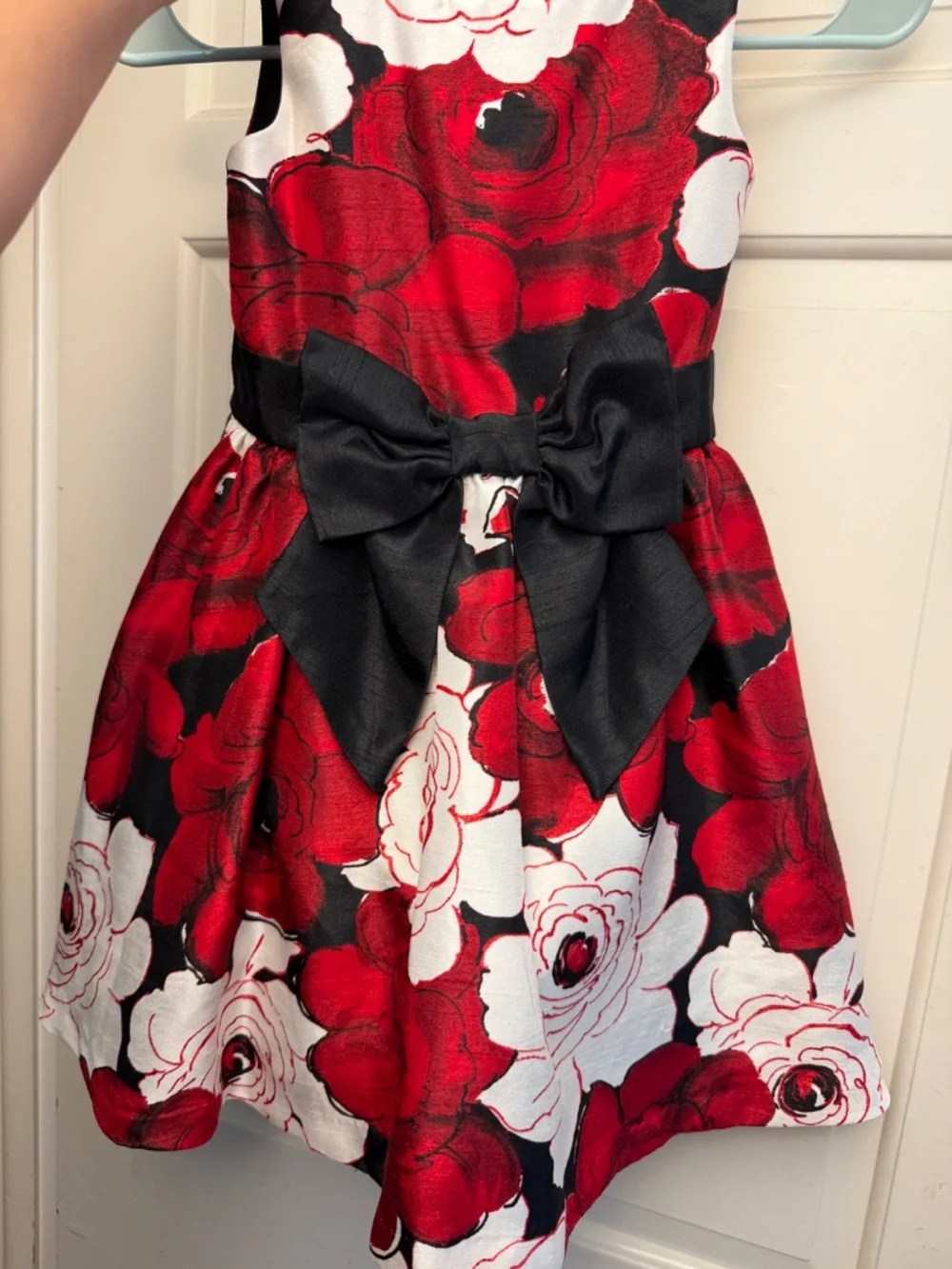 2 matching  dresses. size 5 and size 3t.
